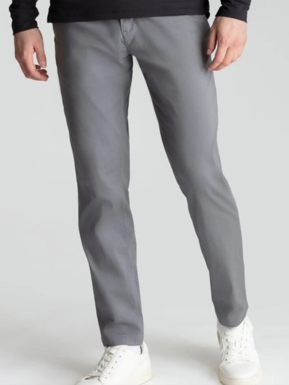 Birddogs Stretch Slim Fit Gray Pants Office Casual Golf Preppy Men's Size 36x30